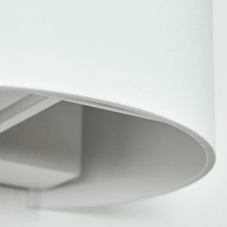 Applique murale Badajoz Blanc, 1 lumière