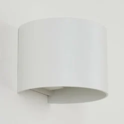 Applique murale Badajoz Blanc, 1 lumière