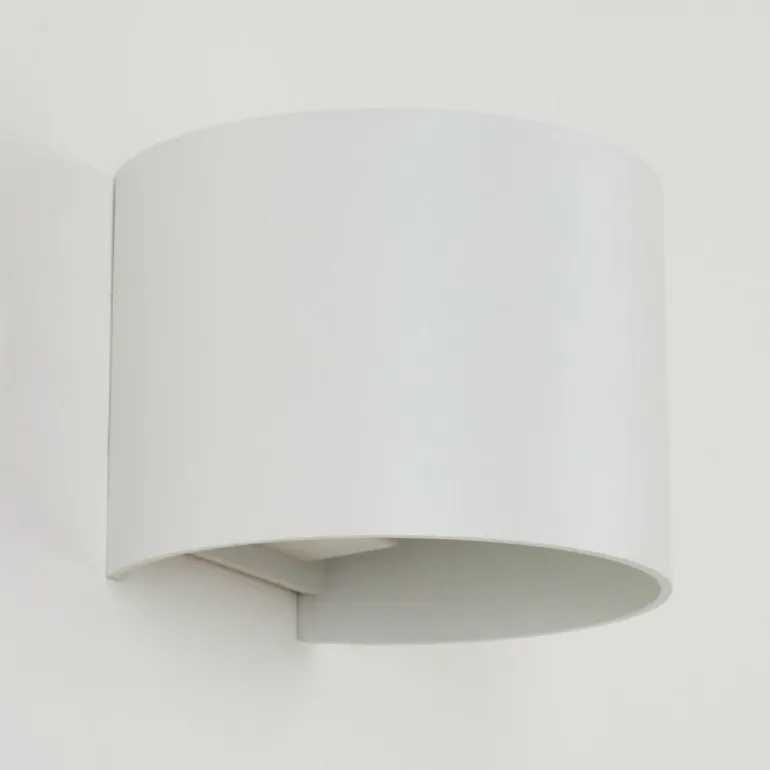 Applique murale Badajoz Blanc, 1 lumière