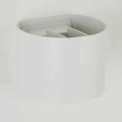 Applique murale Badajoz Blanc, 1 lumière