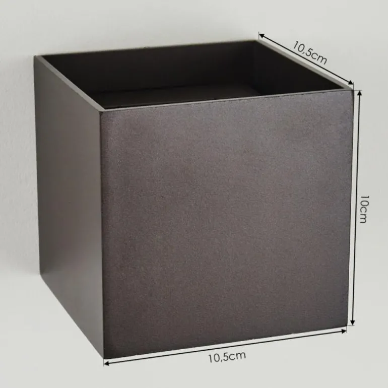 Applique murale Badajoz Brun, 1 lumière