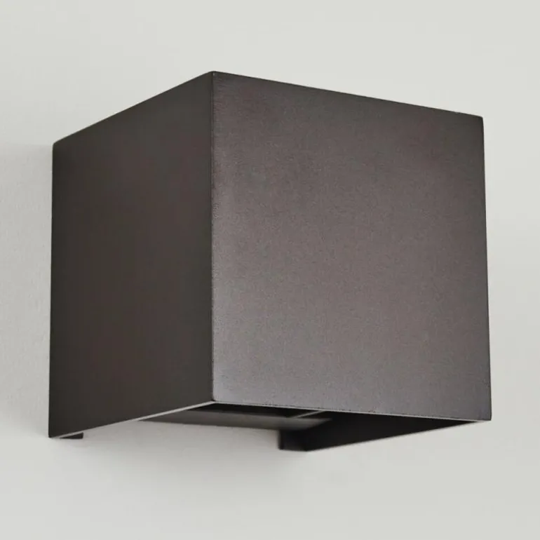 Applique murale Badajoz Brun, 1 lumière