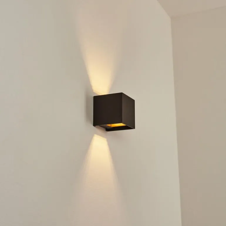 Applique murale Badajoz Brun, 1 lumière