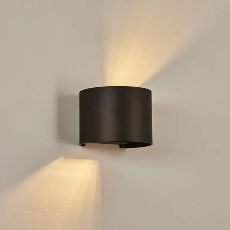 Applique murale Badajoz Brun, 1 lumière