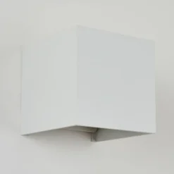 Applique murale Badajoz Blanc, 1 lumière