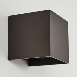 Applique murale Badajoz Brun, 1 lumière