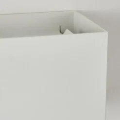 Applique murale Badajoz Blanc, 1 lumière