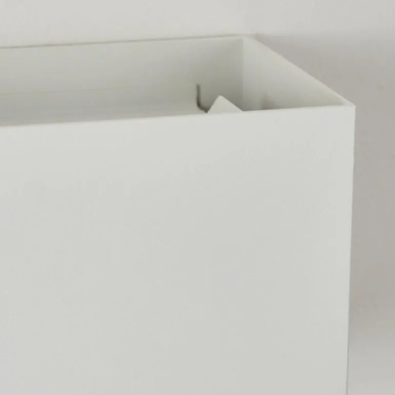 Applique murale Badajoz Blanc, 1 lumière