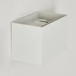 Applique murale Badajoz Blanc, 1 lumière