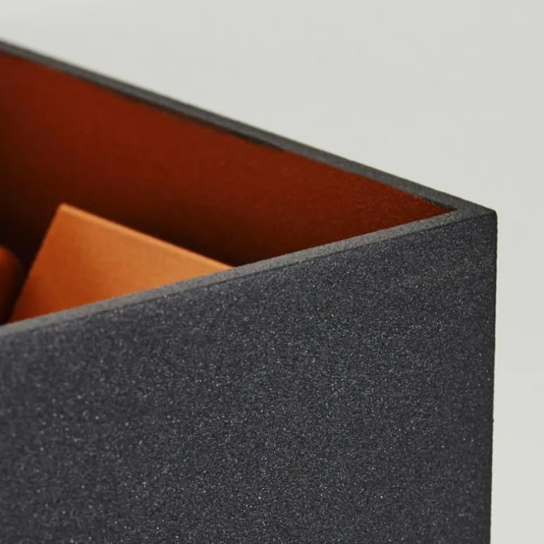 Applique murale Badajoz Cuivre, Noir, 1 lumière