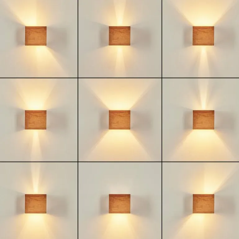 Applique murale Badajoz Écru, Blanc, 1 lumière