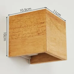 Applique murale Badajoz Écru, Blanc, 1 lumière