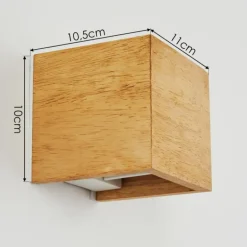 Applique murale Badajoz Écru, Blanc, 1 lumière