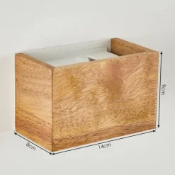 Applique murale Badajoz Écru, Blanc, 1 lumière