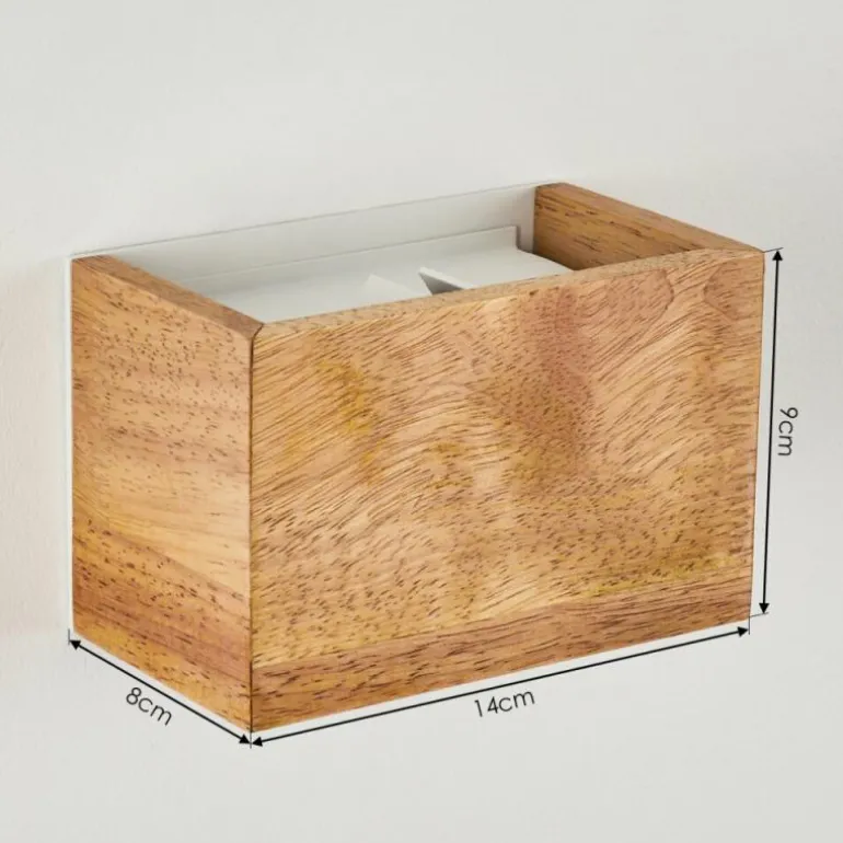 Applique murale Badajoz Écru, Blanc, 1 lumière