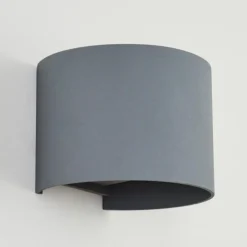 Applique murale Badajoz Gris, 1 lumière