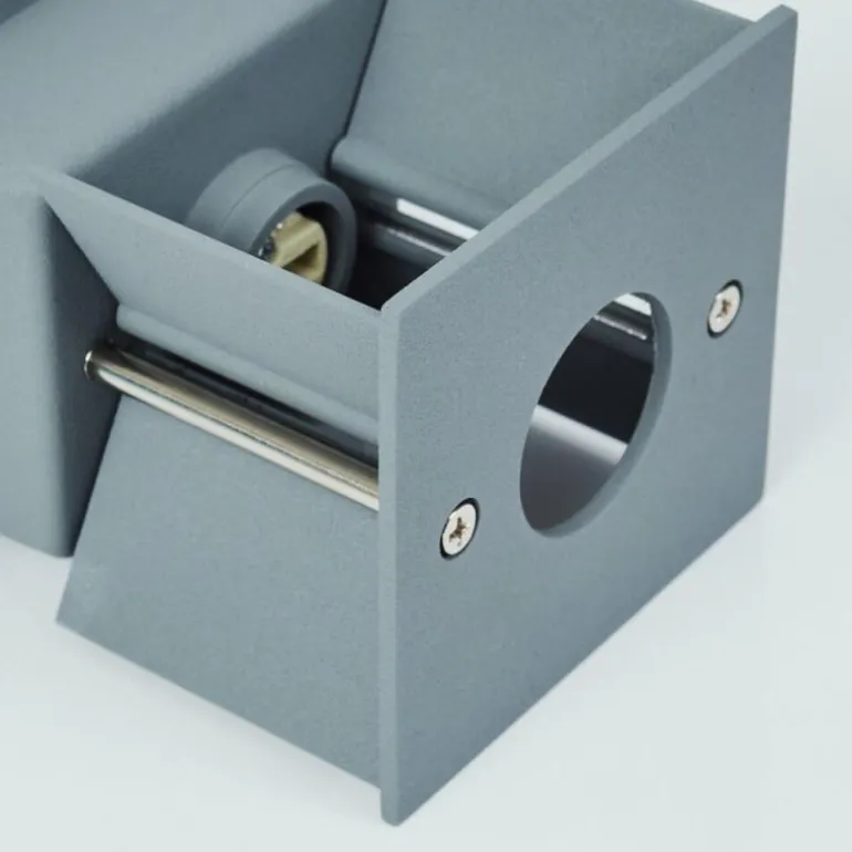 Applique murale Badajoz Gris, 1 lumière