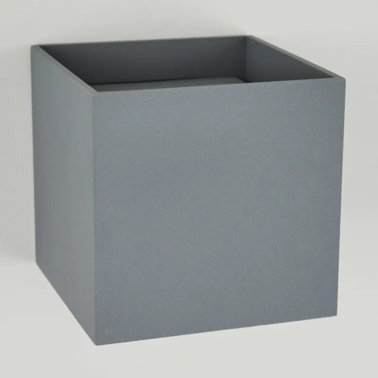 Applique murale Badajoz Gris, 1 lumière