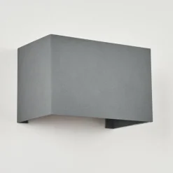 Applique murale Badajoz Gris, 1 lumière