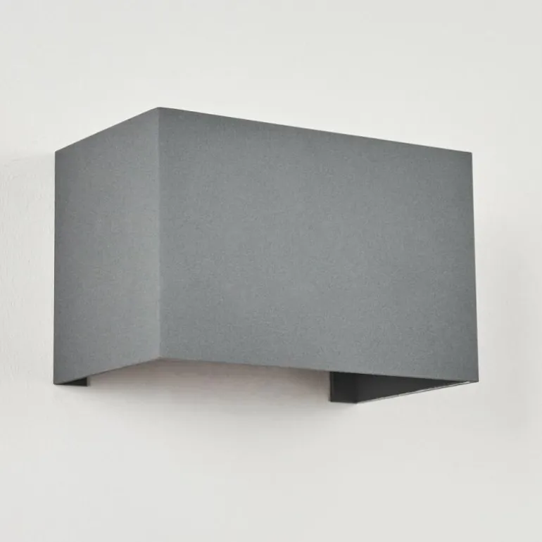 Applique murale Badajoz Gris, 1 lumière