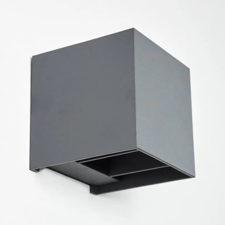 Applique murale Badajoz LED Anthracite, 1 lumière