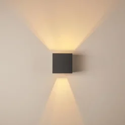 Applique murale Badajoz LED Anthracite, 1 lumière