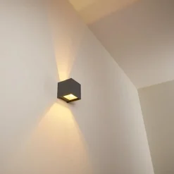 Applique murale Badajoz LED Anthracite, 1 lumière