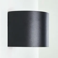 Applique murale Badajoz LED Cuivre, Noir, 1 lumière