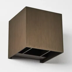 Applique murale Badajoz LED Brun, 1 lumière