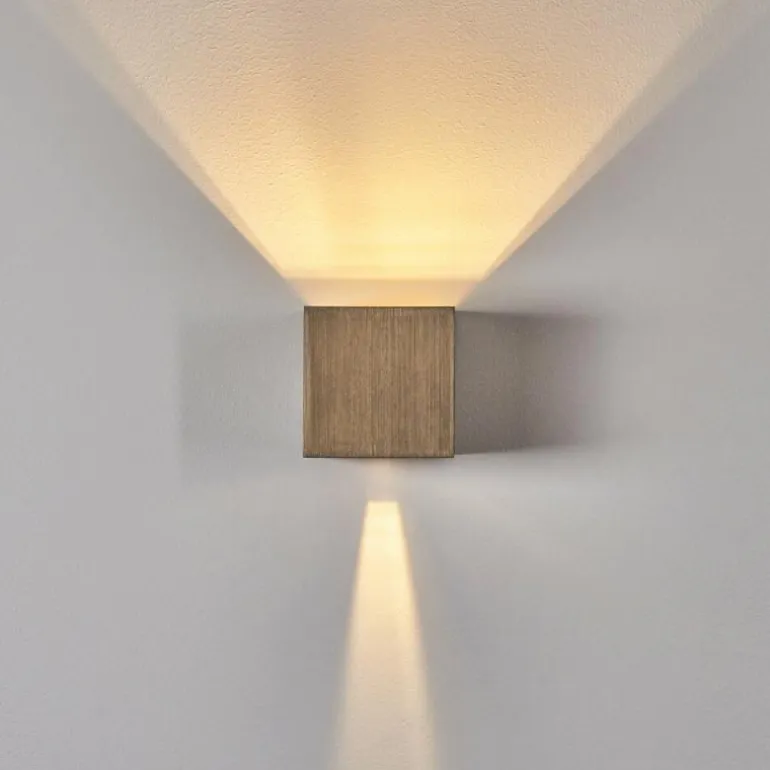 Applique murale Badajoz LED Brun, 1 lumière