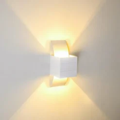 Applique murale Baku Blanc, 1 lumière