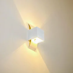 Applique murale Baku Blanc, 1 lumière