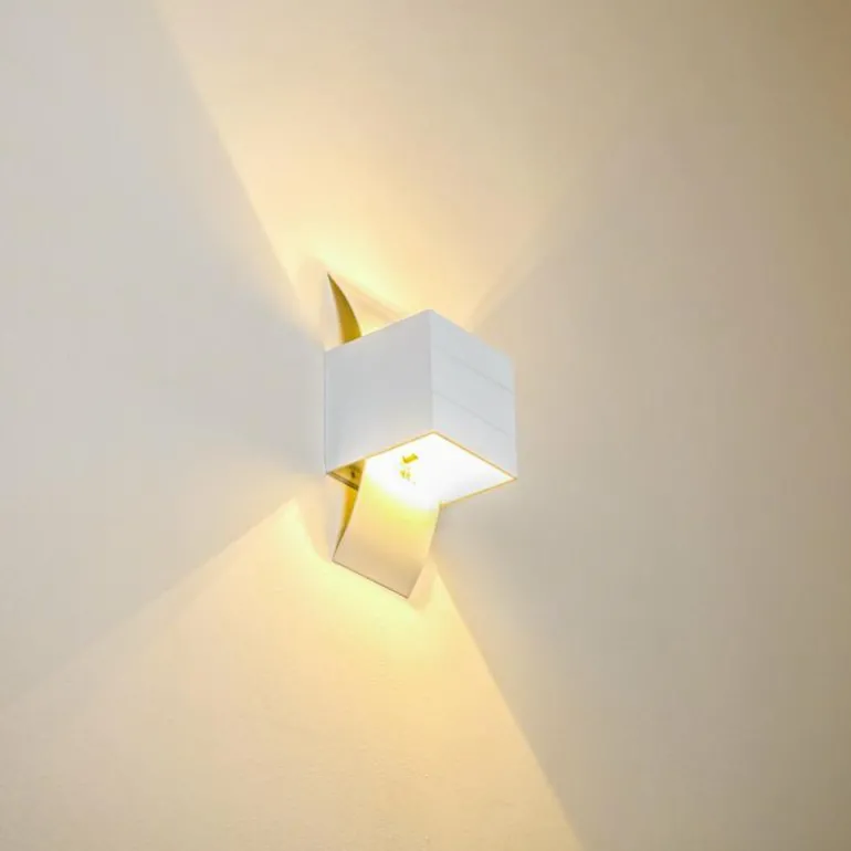 Applique murale Baku Blanc, 1 lumière