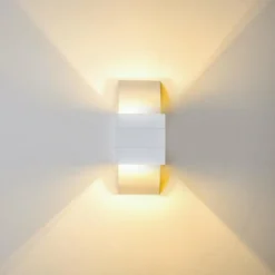 Applique murale Baku Blanc, 1 lumière