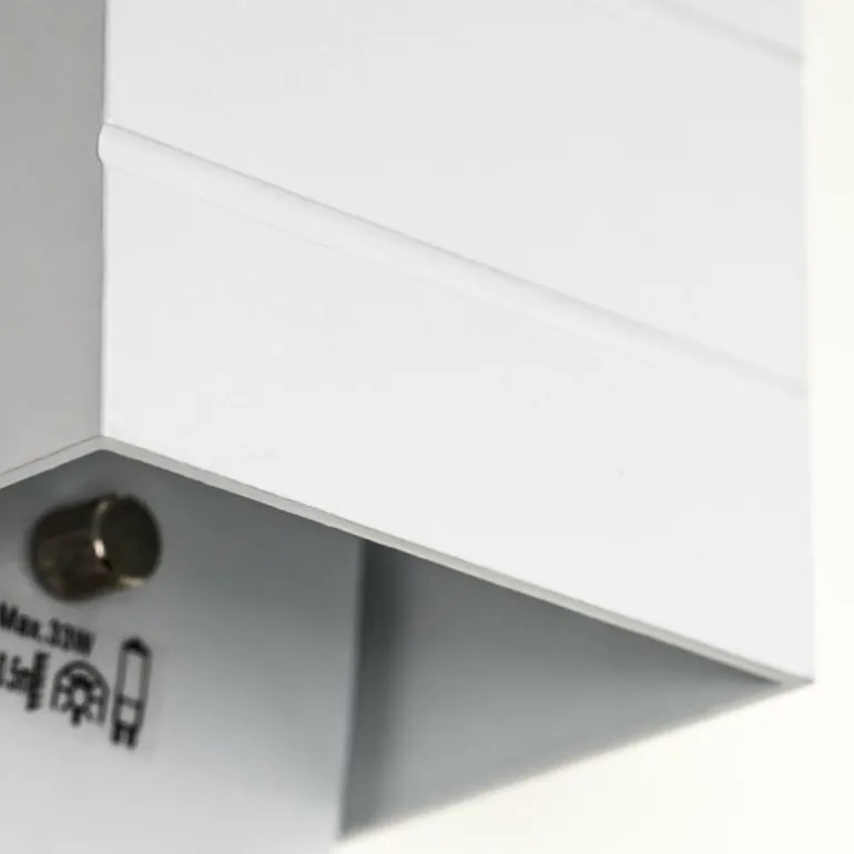 Applique murale Baku Blanc, 1 lumière