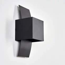 Applique murale Baltimore Noir, 1 lumière