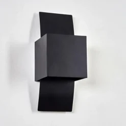 Applique murale Baltimore Noir, 1 lumière