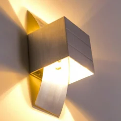 Applique murale Baltimore Aluminium, 1 lumière