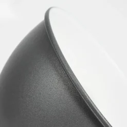 Applique murale Banjul Gris, Bois foncé, 1 lumière