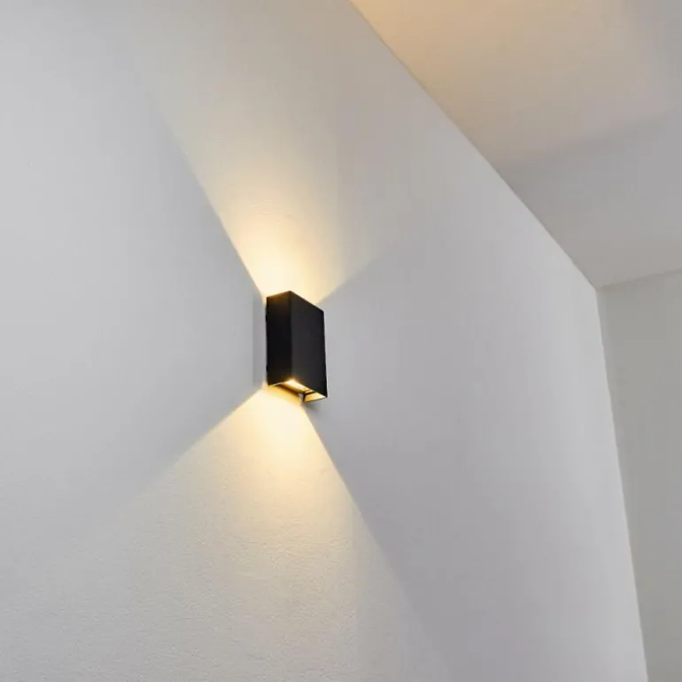 Applique murale Benin LED Noir, 1 lumière