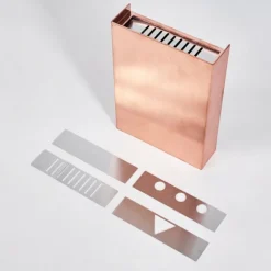 Applique murale Benin LED Cuivre, 2 lumières