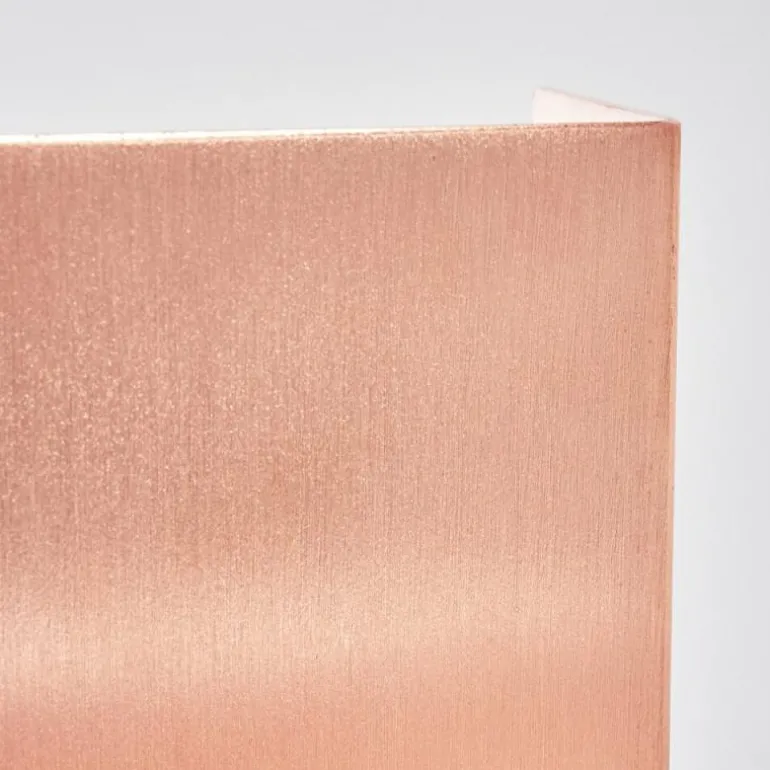 Applique murale Benin LED Cuivre, 2 lumières