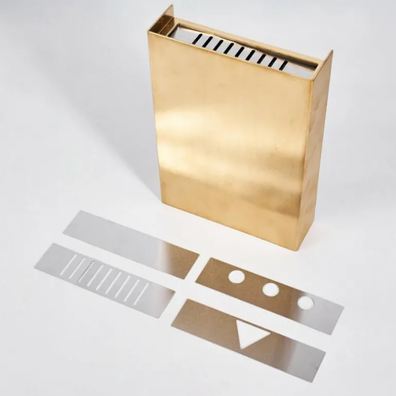 Applique murale Benin LED Laiton, 2 lumières