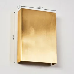 Applique murale Benin LED Laiton, 2 lumières