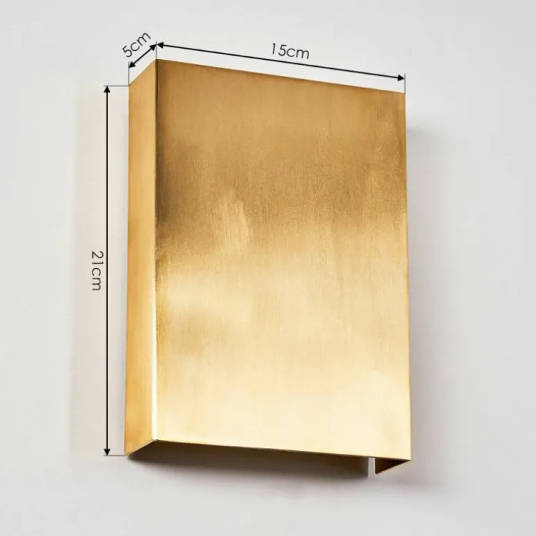 Applique murale Benin LED Laiton, 2 lumières