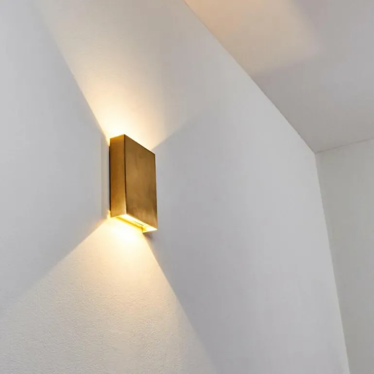 Applique murale Benin LED Laiton, 2 lumières