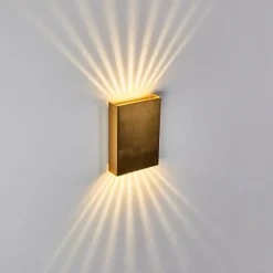 Applique murale Benin LED Laiton, 2 lumières