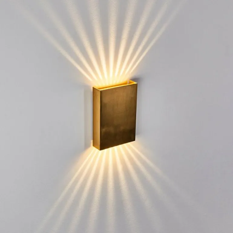 Applique murale Benin LED Laiton, 2 lumières