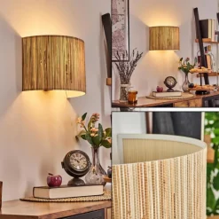 Applique murale Bongal Noir, 1 lumière