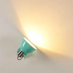 Applique murale Borik Turquoise, 1 lumière